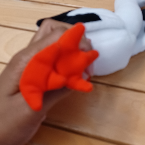 -Ty Beanie Babies Vintage 1999 Stilts The Stork plushie Retired - Picture 5 of 12